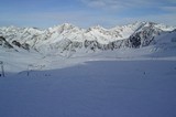 Kaunertal. výhlad z dalsieho sedielka kam sa vyveziete